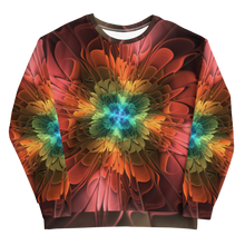 Abstract Flower 03 Unisex Sweatshirt by Design Express