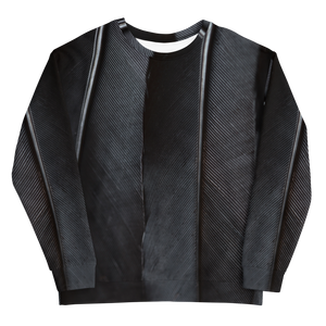 Black Feathers Unisex Sweatshirt by Design Express