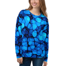 XS Crystalize Blue Unisex Sweatshirt by Design Express