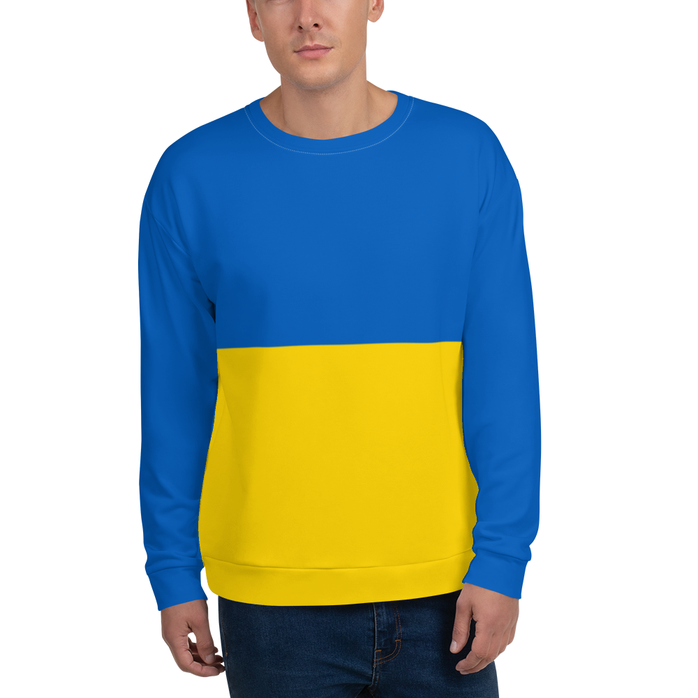 XS Ukraine Flag (Support Ukraine) Unisex Sweatshirt by Design Express