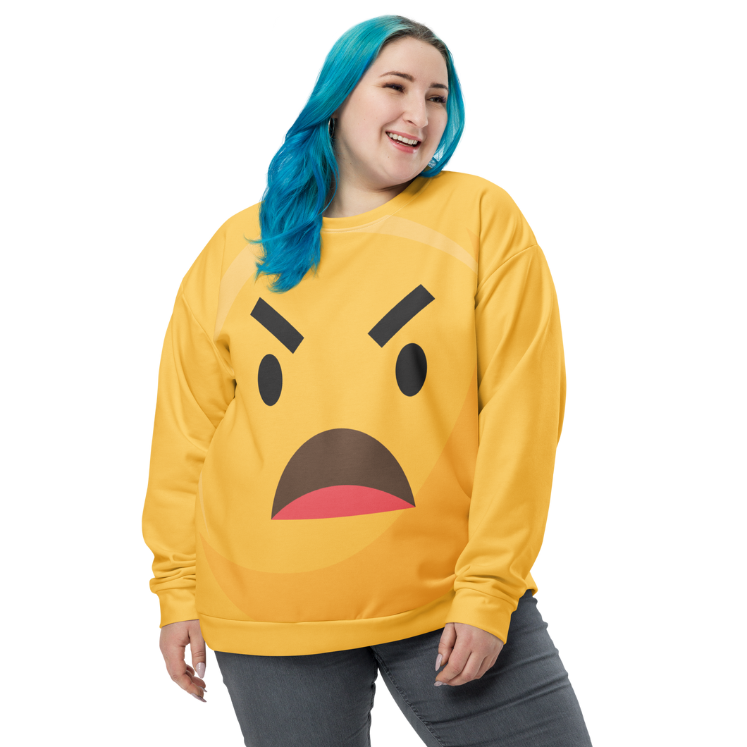Shock Emoji Unisex Sweatshirt