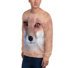 Red Fox "All Over Animal" Unisex Sweatshirt by Design Express