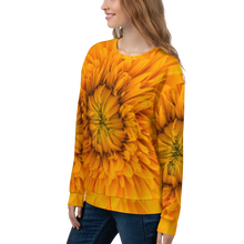 Yellow Flower Unisex Sweatshirt by Design Express