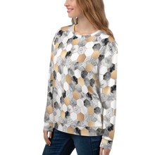 Hexagonal Pattern Unisex Sweatshirt by Design Express