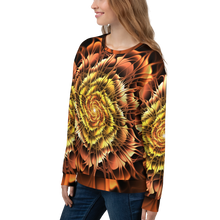 Abstract Flower 01 Unisex Sweatshirt by Design Express