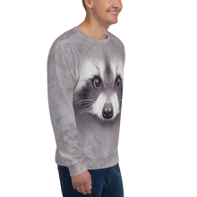 Racoon "All Over Animal" Unisex Sweatshirt by Design Express
