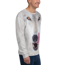 Snow Wolf "All Over Animal" Unisex Sweatshirt by Design Express