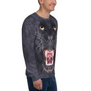 Black Phanter "All Over Animal" Unisex Sweatshirt by Design Express