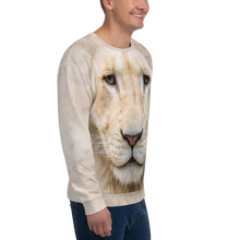 White Lion "All Over Animal" Unisex Sweatshirt by Design Express