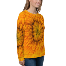 Yellow Flower Unisex Sweatshirt by Design Express