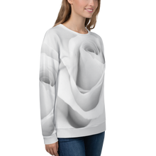White Rose Unisex Sweatshirt by Design Express