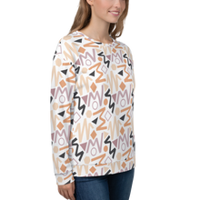 Soft Geometrical Pattern Unisex Sweatshirt by Design Express