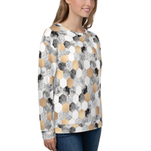Hexagonal Pattern Unisex Sweatshirt by Design Express