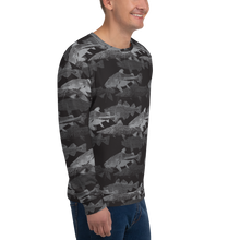 Grey Black Catfish Unisex Sweatshirt by Design Express