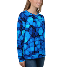 Crystalize Blue Unisex Sweatshirt by Design Express