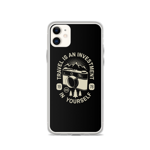 iPhone 11 Travel Is An Investment In Yourself iPhone Case by Design Express