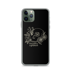 iPhone 11 Pro Marvelous Nightmare Flower Skull iPhone Case by Design Express