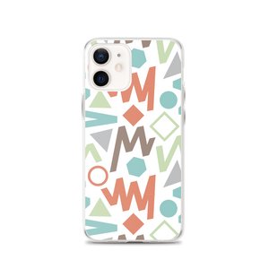 iPhone 12 Soft Geometrical Pattern 02 iPhone Case by Design Express