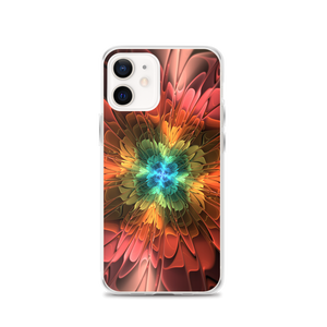 iPhone 12 Abstract Flower 03 iPhone Case by Design Express