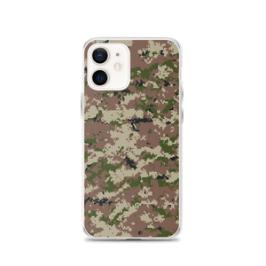 iPhone 12 Desert Digital Camouflage Print iPhone Case by Design Express