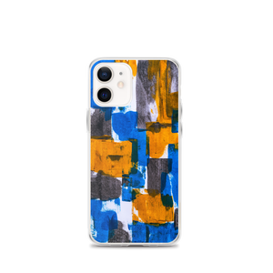 iPhone 12 mini Bluerange Abstract Painting iPhone Case by Design Express
