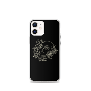 iPhone 12 mini Marvelous Nightmare Flower Skull iPhone Case by Design Express