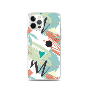 iPhone 12 Pro Mix Geometrical Pattern 03 iPhone Case by Design Express
