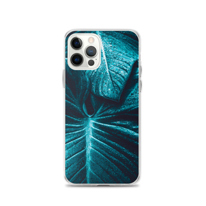 iPhone 12 Pro Turquoise Leaf iPhone Case by Design Express