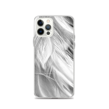 iPhone 12 Pro White Feathers iPhone Case by Design Express