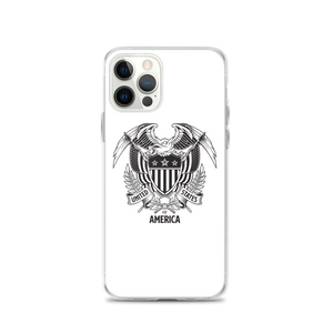 iPhone 12 Pro United States Of America Eagle Illustration iPhone Case iPhone Cases by Design Express