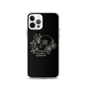 iPhone 12 Pro Marvelous Nightmare Flower Skull iPhone Case by Design Express