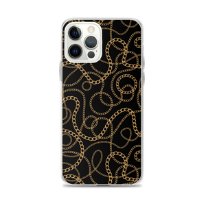 iPhone 12 Pro Max Golden Chains iPhone Case by Design Express