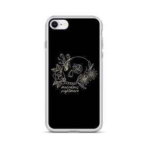 iPhone 7/8 Marvelous Nightmare Flower Skull iPhone Case by Design Express