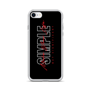 iPhone 7/8 Make Your Life Simple But Significant iPhone Case by Design Express