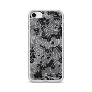 iPhone SE Grey Black Camoline iPhone Case by Design Express