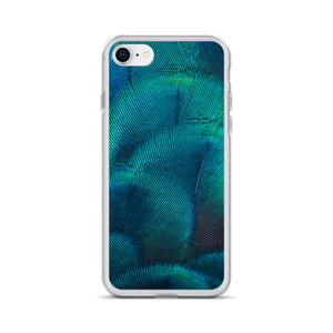 iPhone SE Green Blue Peacock iPhone Case by Design Express