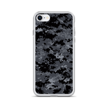 iPhone SE Dark Grey Digital Camouflage Print iPhone Case by Design Express