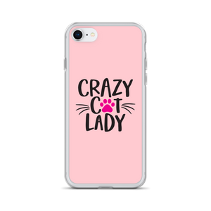 iPhone SE Crazy Cat Lady (Cat Lover) Funny iPhone Case by Design Express