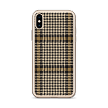 Herringbone Glen Plaid Pattern iPhone Case by Design Express