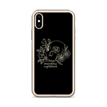 Marvelous Nightmare Flower Skull iPhone Case by Design Express