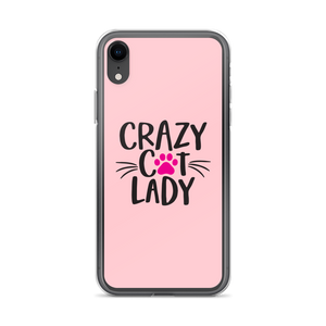 iPhone XR Crazy Cat Lady (Cat Lover) Funny iPhone Case by Design Express