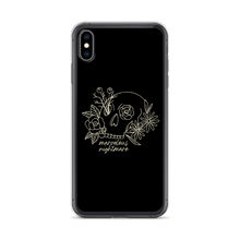 iPhone XS Max Marvelous Nightmare Flower Skull iPhone Case by Design Express