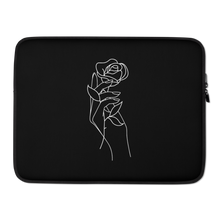 15″ Rose in Hand Laptop Sleeve by Design Express