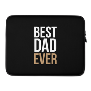 15 in Best Dad Ever Funny Laptop Sleeve by Design Express