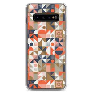 Samsung Galaxy S10+ Mid Century Pattern Samsung Case by Design Express