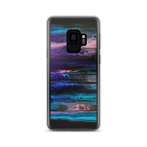 Samsung Galaxy S9 Purple Blue Abstract Samsung Case by Design Express