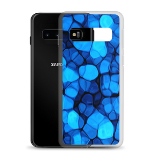Crystalize Blue Samsung Case by Design Express