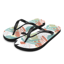 S Mix Geometrical Pattern 03 Flip-Flops by Design Express
