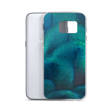 Green Blue Peacock Samsung Case by Design Express