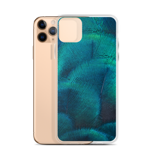 Green Blue Peacock iPhone Case by Design Express